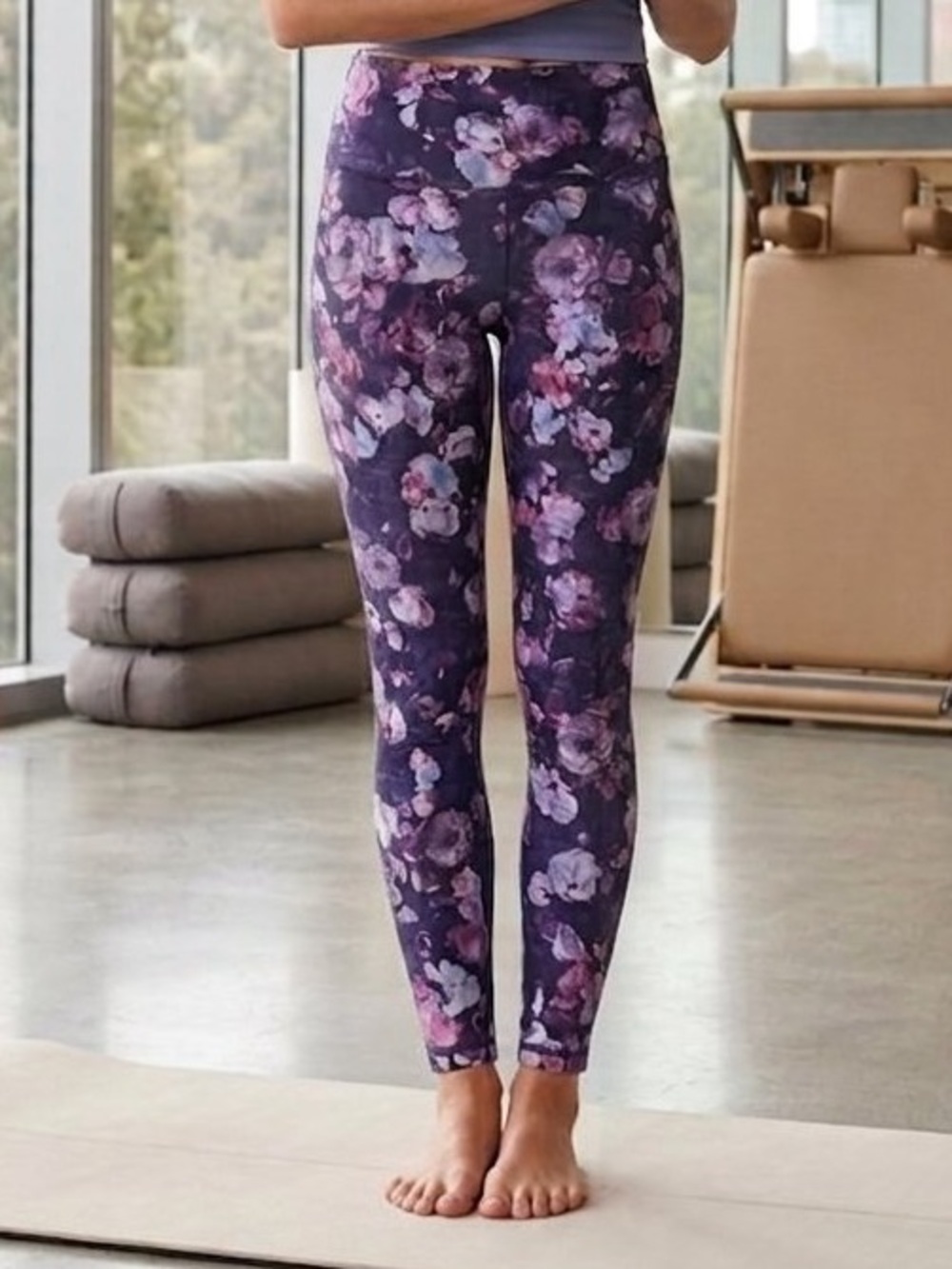Athleta Salutation Stash Pocket II Floral Legging XS